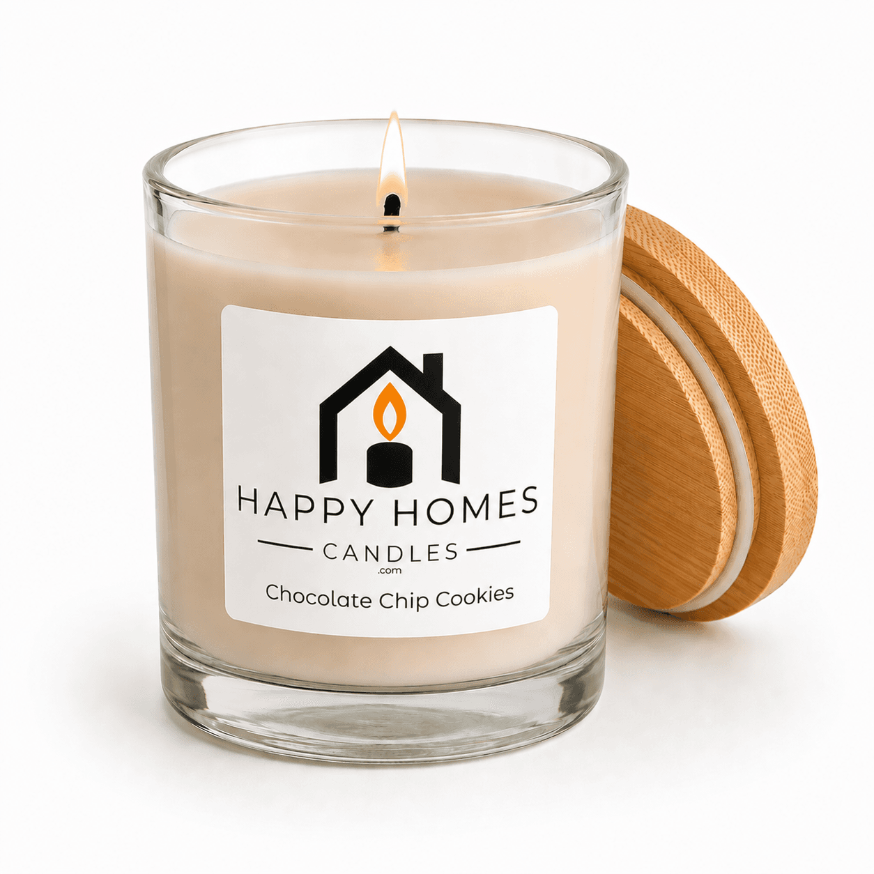 Chocolate Chip Cookies — Happy Homes Candles 10 oz jar