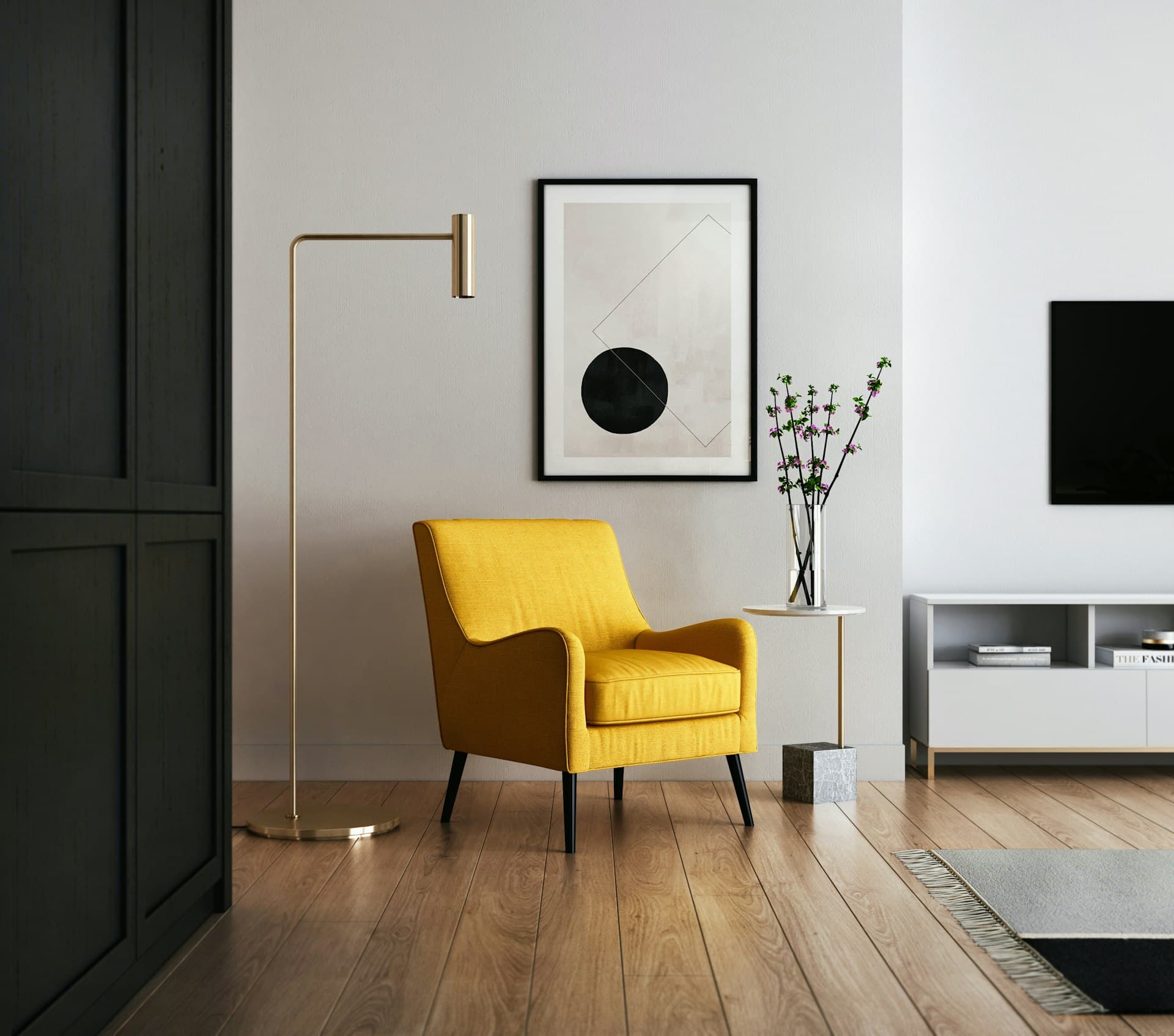 Warm cozy home interior